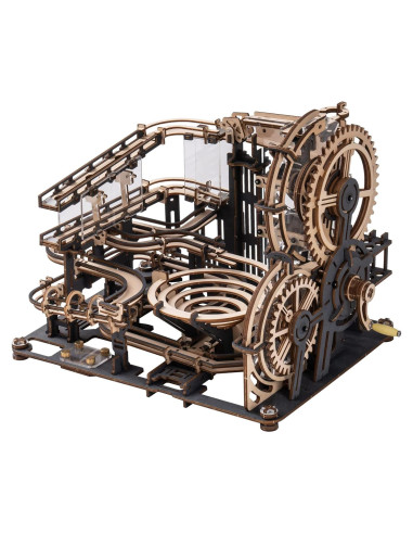 Rompecabezas 3D RoWood LGA01 Ciudad Nocturna de Madera