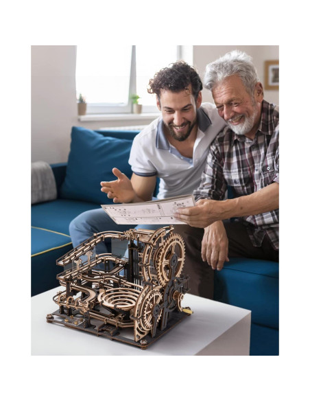 Rompecabezas 3D RoWood LGA01 Ciudad Nocturna de Madera