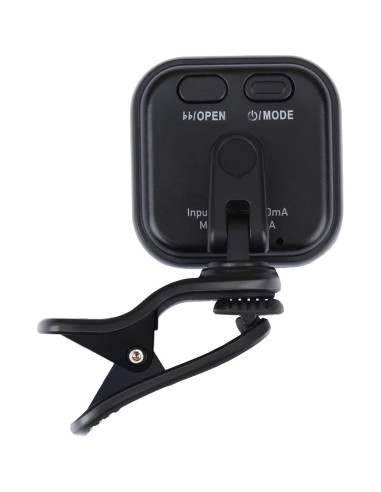 Afinador Recargable Fender Flash 2.0 Clip-On Negro