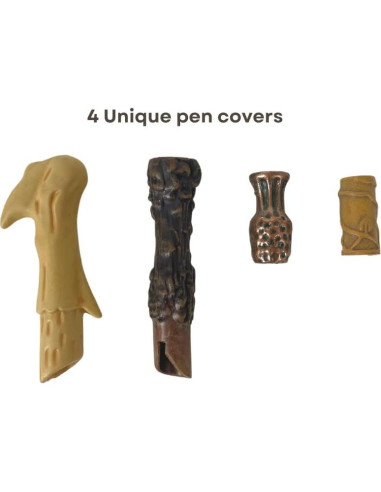 Juego de bolígrafos Harry Potter - Varitas de Voldemort, Hermione y Dumbledore