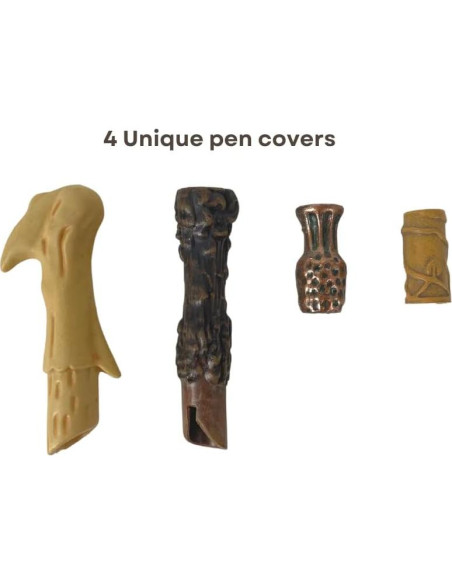 Juego de bolígrafos Harry Potter - Varitas de Voldemort, Hermione y Dumbledore