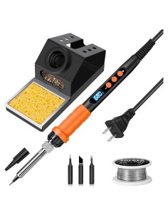 Kit de Soldador Aucanla 100W Control Digital Portátil