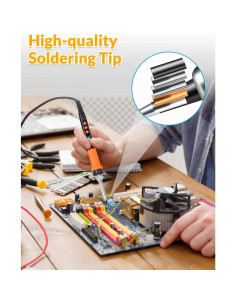 Kit de Soldador Aucanla 100W Control Digital Portátil 2