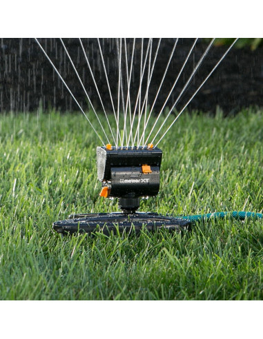 Aspersor Oscilante Melnor MiniMax Turbo 371 m Ajustable
