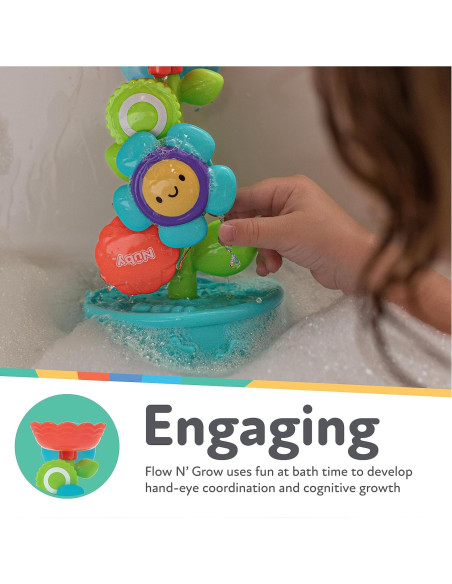 Juguete de Baño Nuby Flow N' Grow Garden - 18+ meses