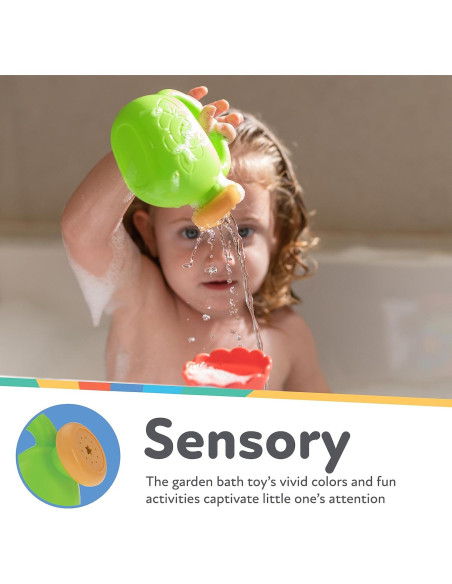 Juguete de Baño Nuby Flow N' Grow Garden - 18+ meses