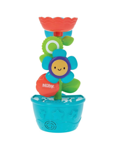 Juguete de Baño Nuby Flow N' Grow Garden - 18+ meses
