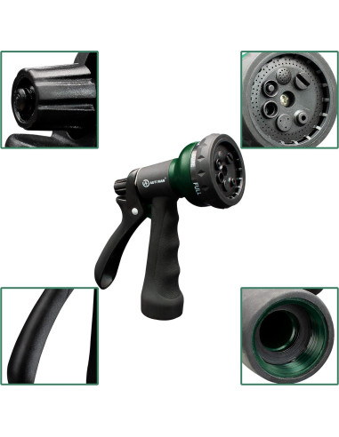 Boquilla de Manguera AUTOMAN con 7 Patrones de Riego