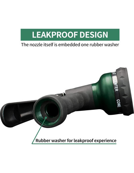 Boquilla de Manguera AUTOMAN con 7 Patrones de Riego