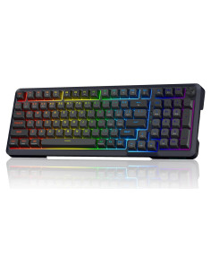 Teclado Mecánico Inalámbrico Redragon K688 RGB 98 Teclas
