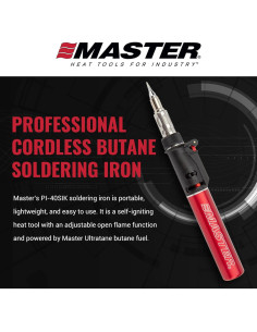 Kit de Soldador Butano Master Appliance PI-40SiK 7 Piezas 2