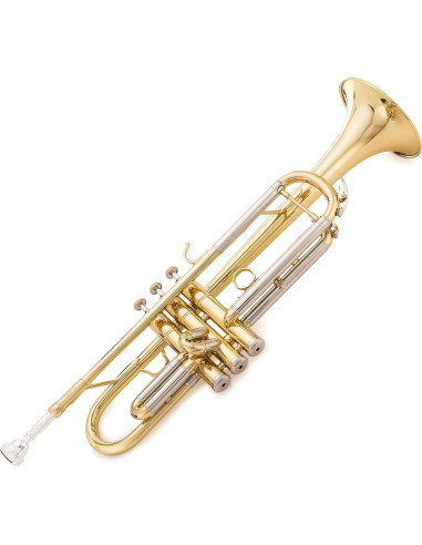 Trompeta Estudiantil Jean Paul TR-330 Bb - Latón Lacado