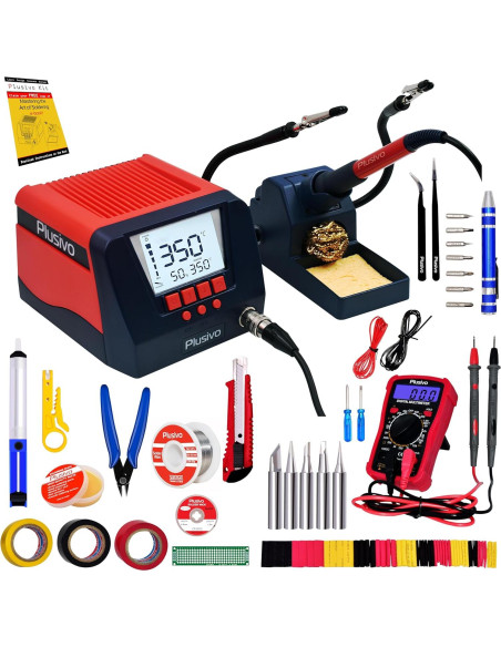 Estación de Soldadura 90W Wider 10002 con Pantalla Digital