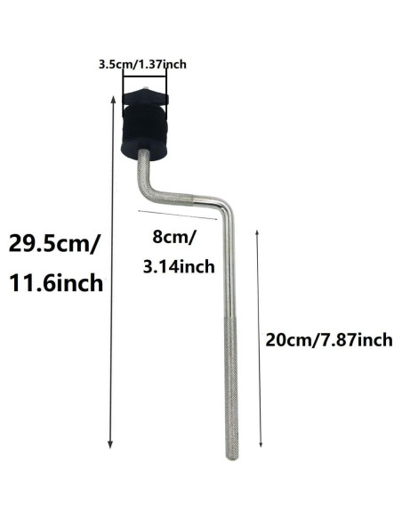 Brazo de Platillo Z-Shape TUOREN Soporte de Montaje 29.5cm