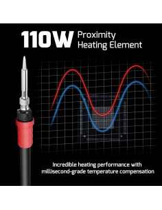 Estación de Soldadura WEP 926LED V1 110W con Accesorios 2