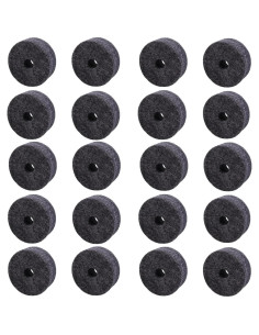 Arandelas de Fieltro A-xctoe para Platillos de Batería 20 Piezas 2