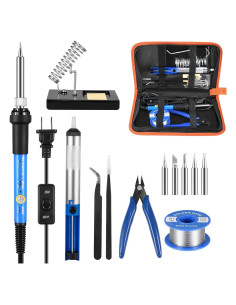 Kit de Soldador KLARYTYMA 60W 13 en 1 con Accesorios