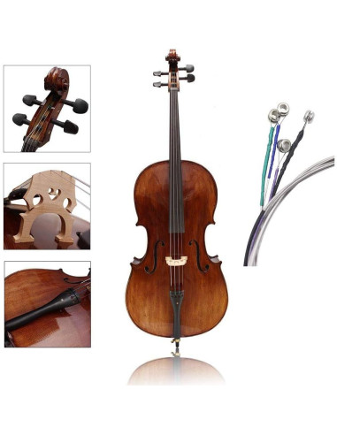 Juego de Cuerdas de Violonchelo Imelod A-D-G-C Universal