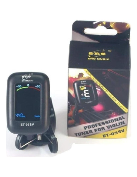 Afinador Profesional Eno Music ET-05SV para Violín y Viola