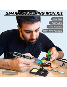 Kit de Soldador Crtsweker Digital 180-480C Pantalla OLED 2