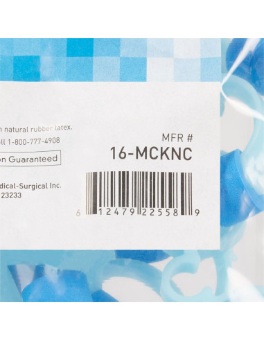 Pinzas Nasales Desechables McKesson - 25 Unidades, Azul