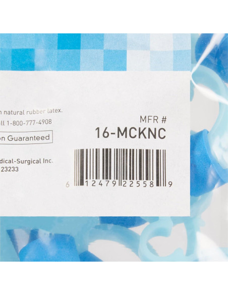 Pinzas Nasales Desechables McKesson - 25 Unidades, Azul