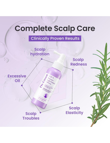 Tónico de Aceite de Romero y Menta Dr.Groot 100ml - Crecimiento Cabello