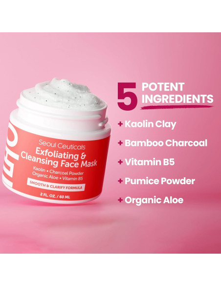 Exfoliante Facial SeoulCeuticals - Máscara K Beauty 56.7g