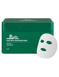 Máscara Diaria Calmante VT COSMETICS CICA 30 Hojas Hidratante