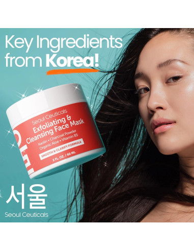 Exfoliante Facial SeoulCeuticals - Máscara K Beauty 56.7g