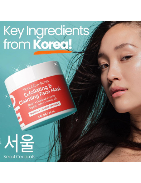 Exfoliante Facial SeoulCeuticals - Máscara K Beauty 56.7g