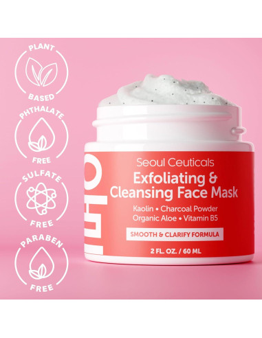 Exfoliante Facial SeoulCeuticals - Máscara K Beauty 56.7g
