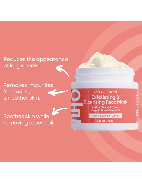 Exfoliante Facial SeoulCeuticals - Máscara K Beauty 56.7g