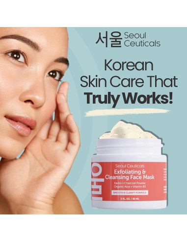 Exfoliante Facial SeoulCeuticals - Máscara K Beauty 56.7g
