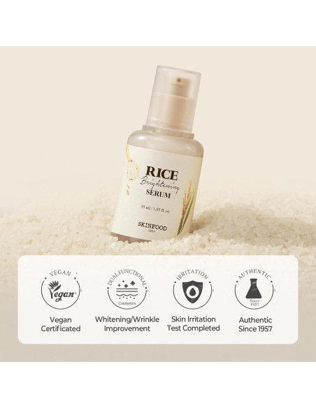 Suero Facial Skinfood Arroz 55ml - Hidratante y Antimanchas Suero Facial Skinfood Arroz 55ml - Hidratante y Antimanchas