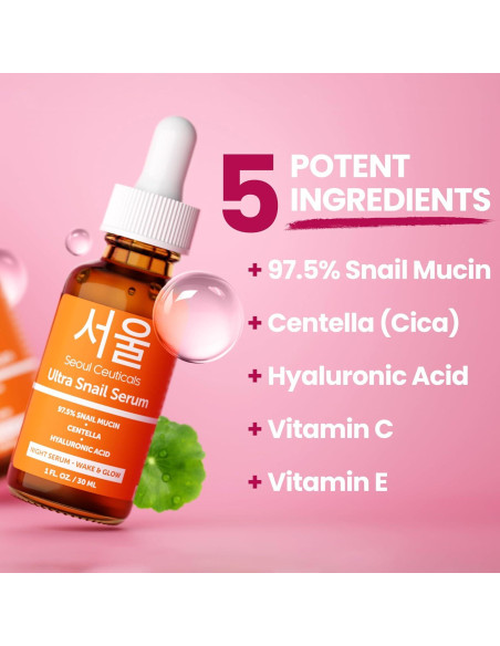 Suero de Mucina de Caracol 97.5% SeoulCeuticals 30g