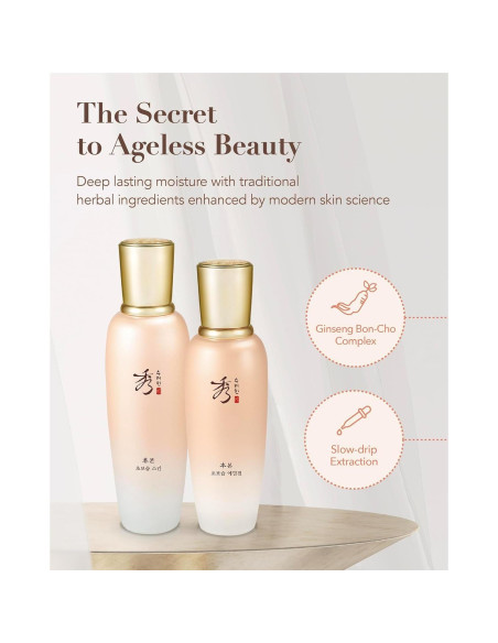 Conjunto de Cuidado de Piel Sooryehan Bon Extra Moisture 384.5 ml Conjunto de Cuidado de Piel Sooryehan Bon Extra Moisture 384.5 ml