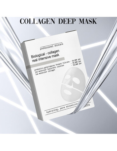 Mascarilla Facial de Colágeno Vizela - 4 Piezas Hidratantes