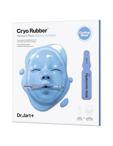 Máscara Facial Dr.Jart+ Cryo Rubber Hidratante 1 Paquete Máscara Facial Dr.Jart+ Cryo Rubber Hidratante 1 Paquete