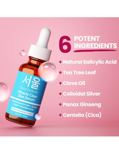 Suero para el Acné SeoulCeuticals 28g - Acción Rápida K-Beauty