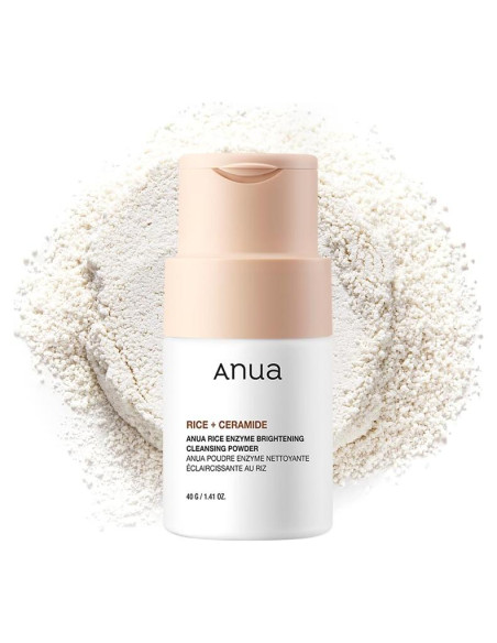 Polvo Limpiador Facial Anua con Agua de Arroz 40g - Cuidado Piel Seca Polvo Limpiador Facial Anua con Agua de Arroz 40g - Cuidado Piel Seca