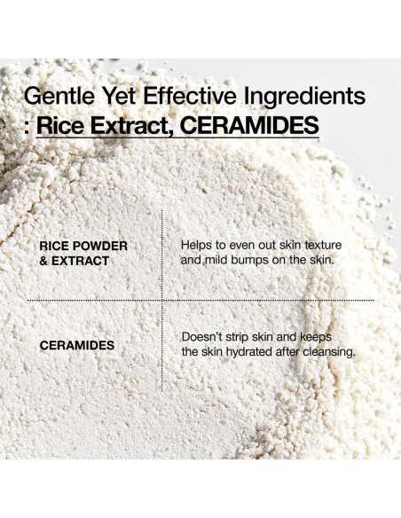 Polvo Limpiador Facial Anua con Agua de Arroz 40g - Cuidado Piel Seca Polvo Limpiador Facial Anua con Agua de Arroz 40g - Cuidado Piel Seca