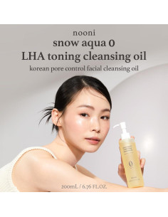 NOONI Limpiador Facial Aceite Tonificante 200ml Piel Cristal 2