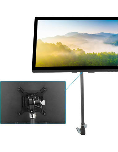 Soporte VESA Ajustable CAMVATE 75x75 100x100mm para Monitor