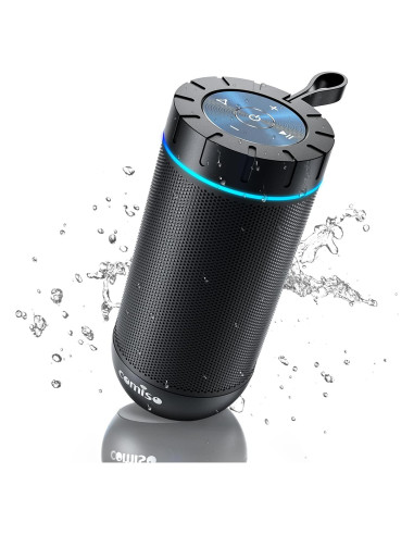 Altavoz Bluetooth Comiso X26 Impermeable 24H Sonido HD 360