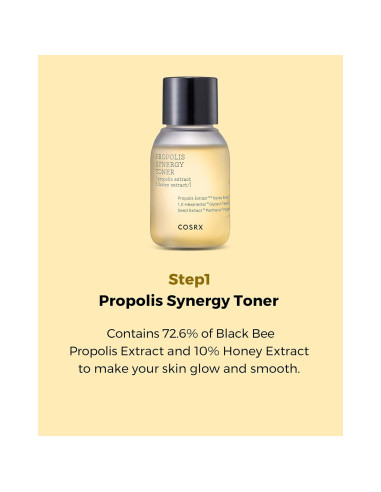 COSRX Kit de Brillo de Miel - Tónico, Suero y Crema Hidratante