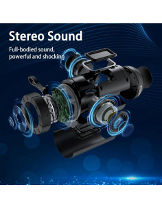 Altavoz Bluetooth Comiso X26 Impermeable 24H Sonido HD 360 2