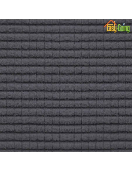 Funda de Sofá Easy-Going para Silla Gris Oscuro Elástica
