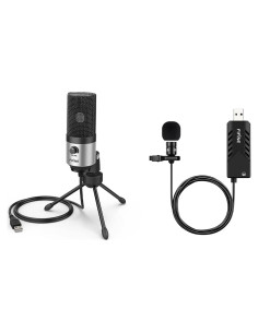 Micrófono Externo FIFINE K669S+K053 USB para Laptop y PC