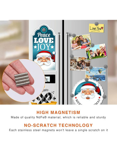 Imanes de Neodimio TRYMAG 6x2mm 60 Piezas para Manualidades